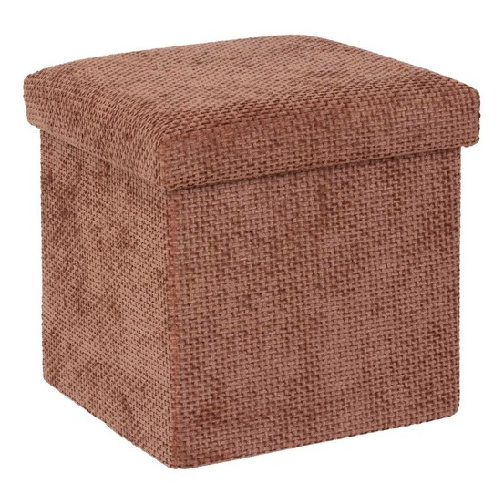 5five - pouf mix'n modul pliable 31x31cm terracotta