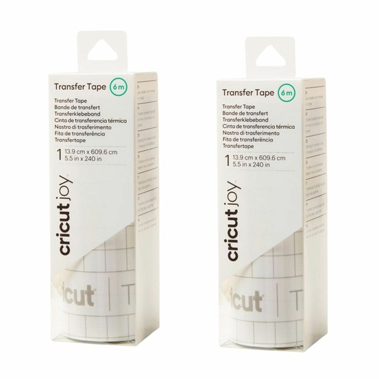 2 feuilles de transfert à adhérence standard 121,9 x 13,9 cm