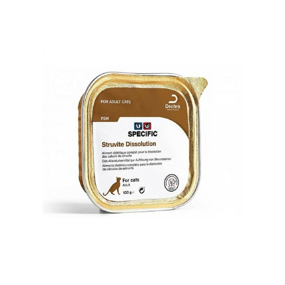 Terrine chat fsw struvite dissolution (boite 7x100g) - specific 7*100 g