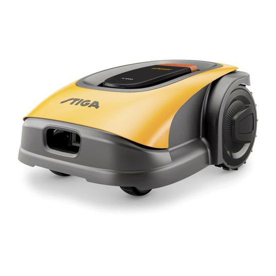 Tondeuse robot autonome stiga a 1000 - fonctionne avec batterie