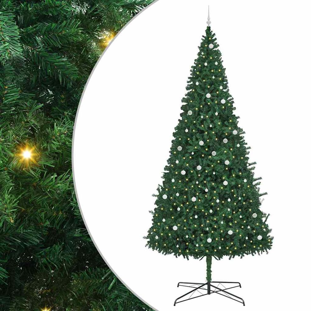 Sapin de noël vert 400 cm pvc