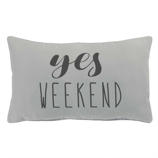 Coussin déhoussable week end