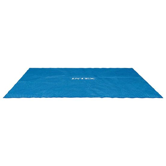 Couverture solaire de piscine bleu 716x346 cm polyéthylène
