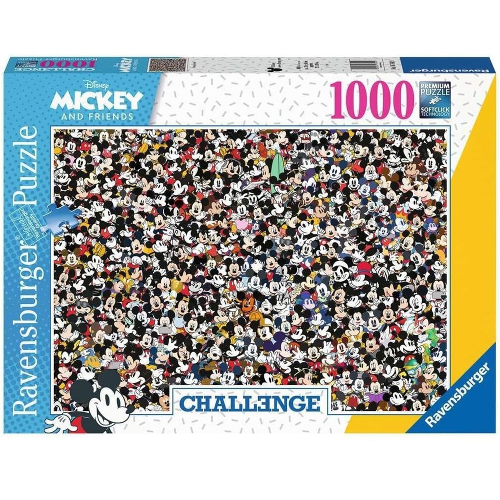 Challenge puzzle mickey mouse 1000 pcs