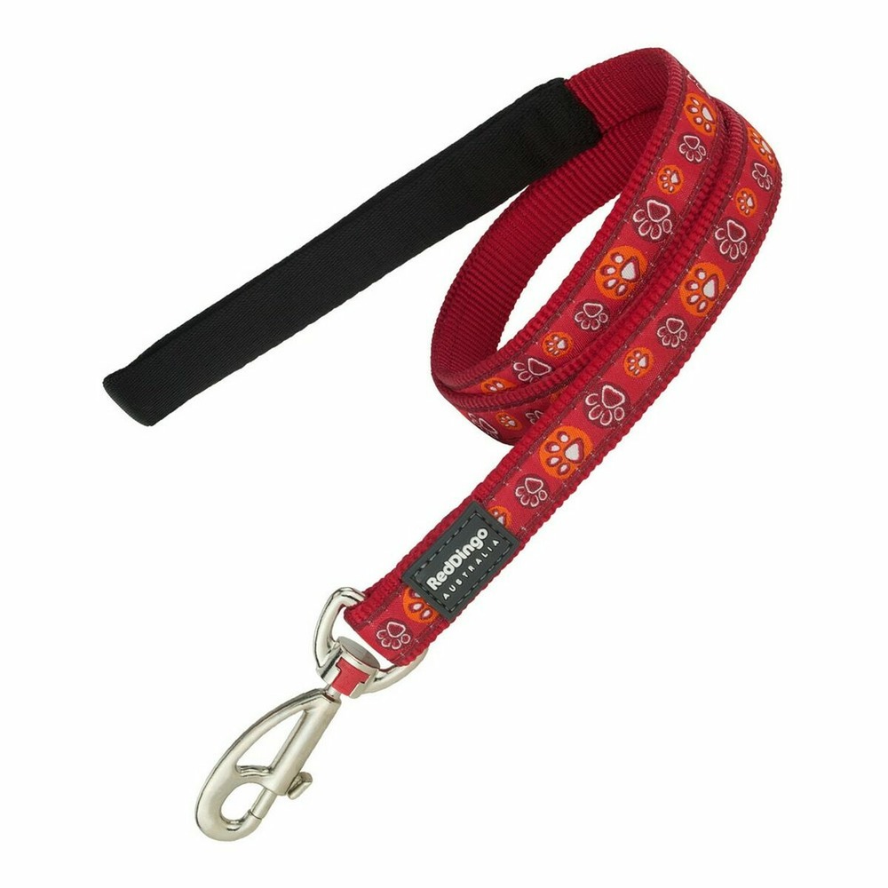 Laisse pour chien red dingo rouge (2 x 120 cm)
