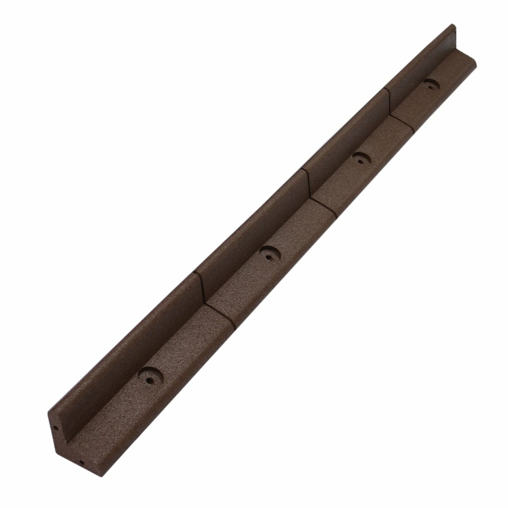 Bordures de pelouse flexibles 1.2m marron x 50