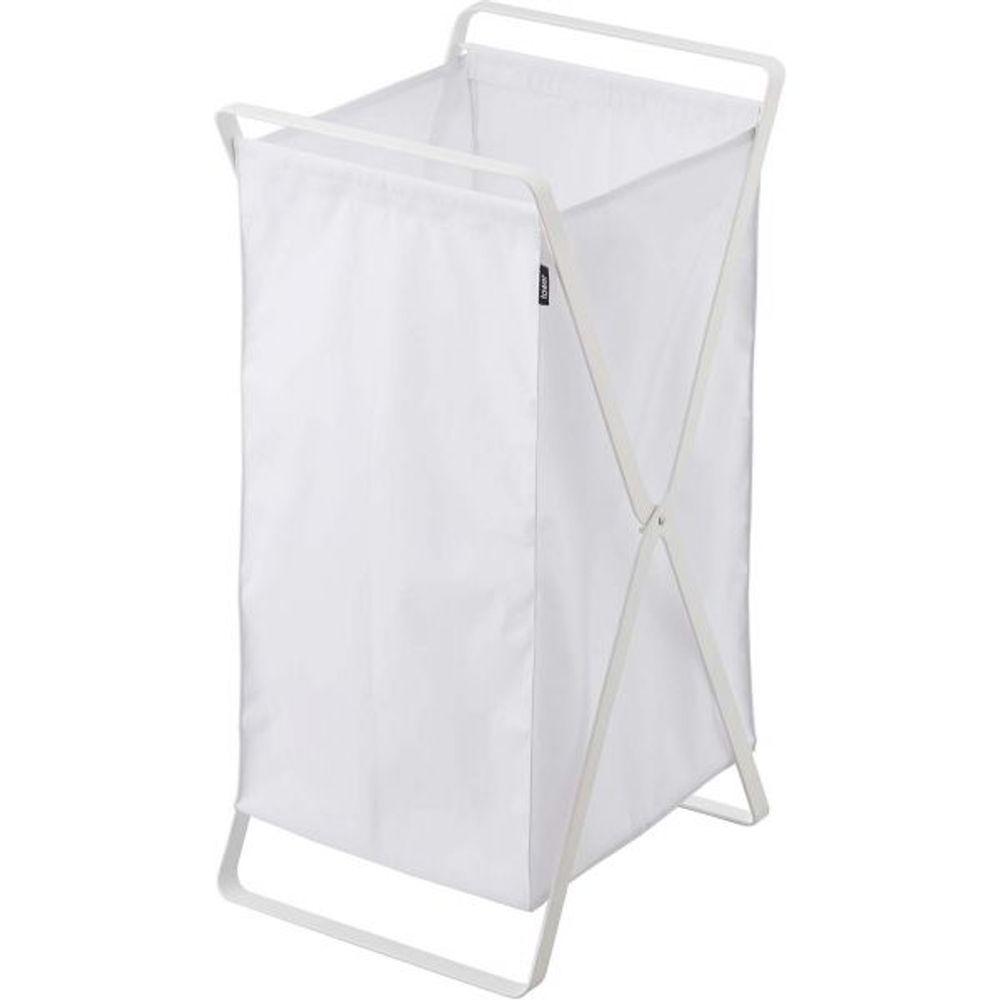 Panier à linge pliable tower blanc