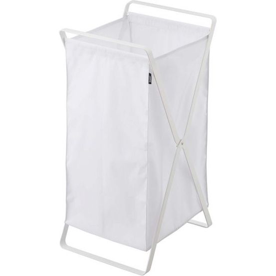 Panier à linge pliable tower blanc