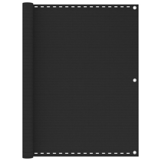 Écran de balcon anthracite 120x300 cm pehd