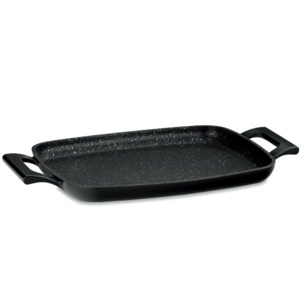 Plancha grill rectangulaire fonte d'aluminium 29x23cm - 12220