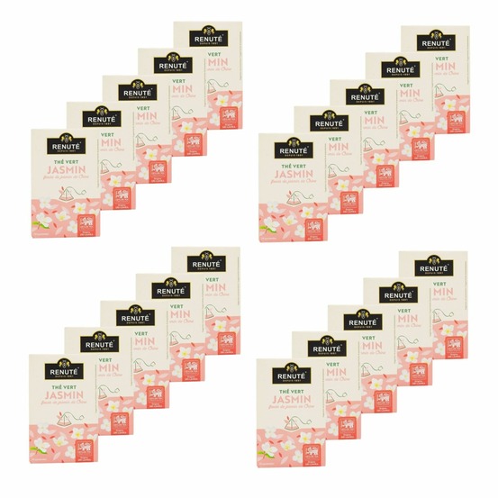 Thé vert au jasmin - 20 sachets - renuté