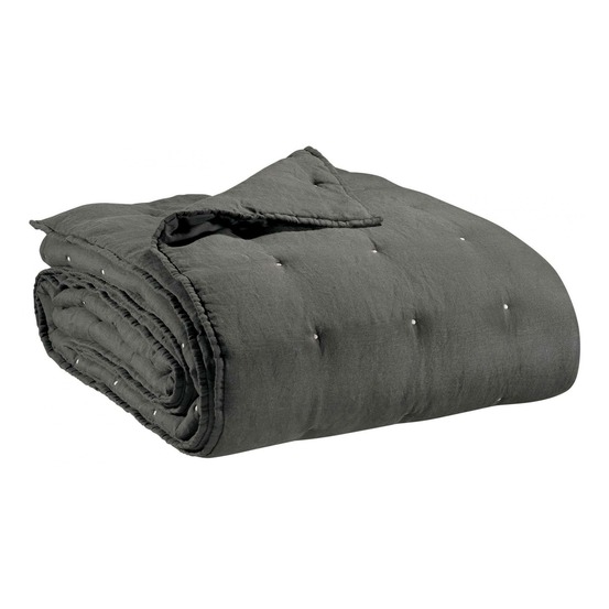 Chemin de lit stonewashed zeff tonnerre 90 x 240 cm