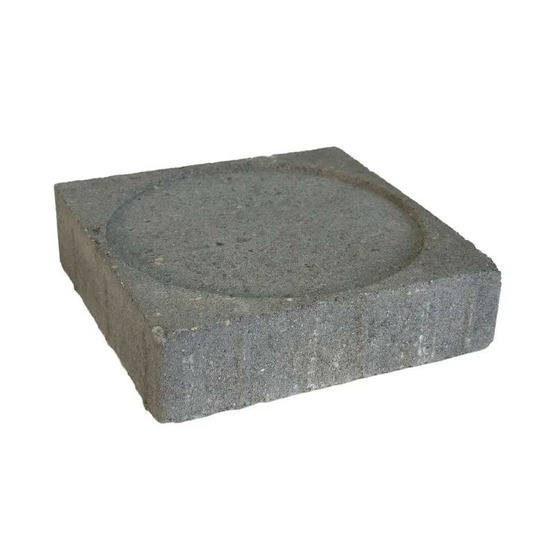 Dalle stabilisatrice pour plot - béton - 24 x 24 x 6 cm -