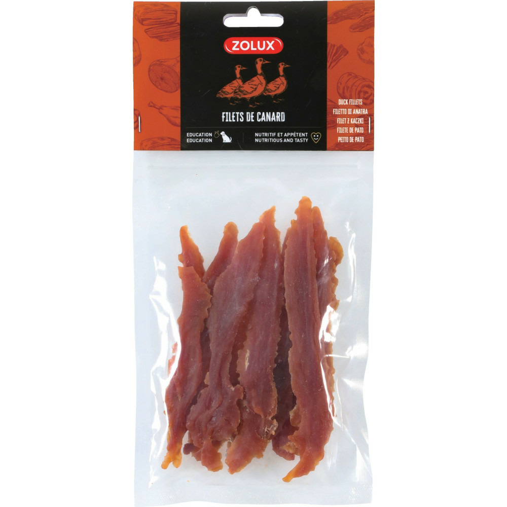 Filet de canard 70 g friandises pour chien