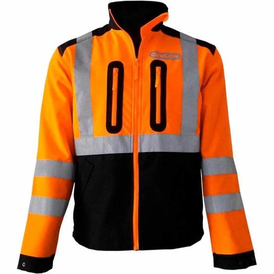 Veste haute visibilité orange et noir - oregon taille xxxl - 295478