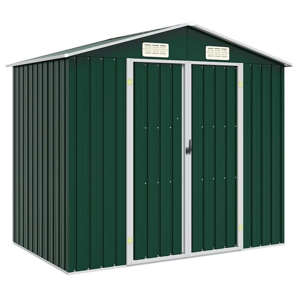 Abri de jardin Vert 205x129x183 cm
