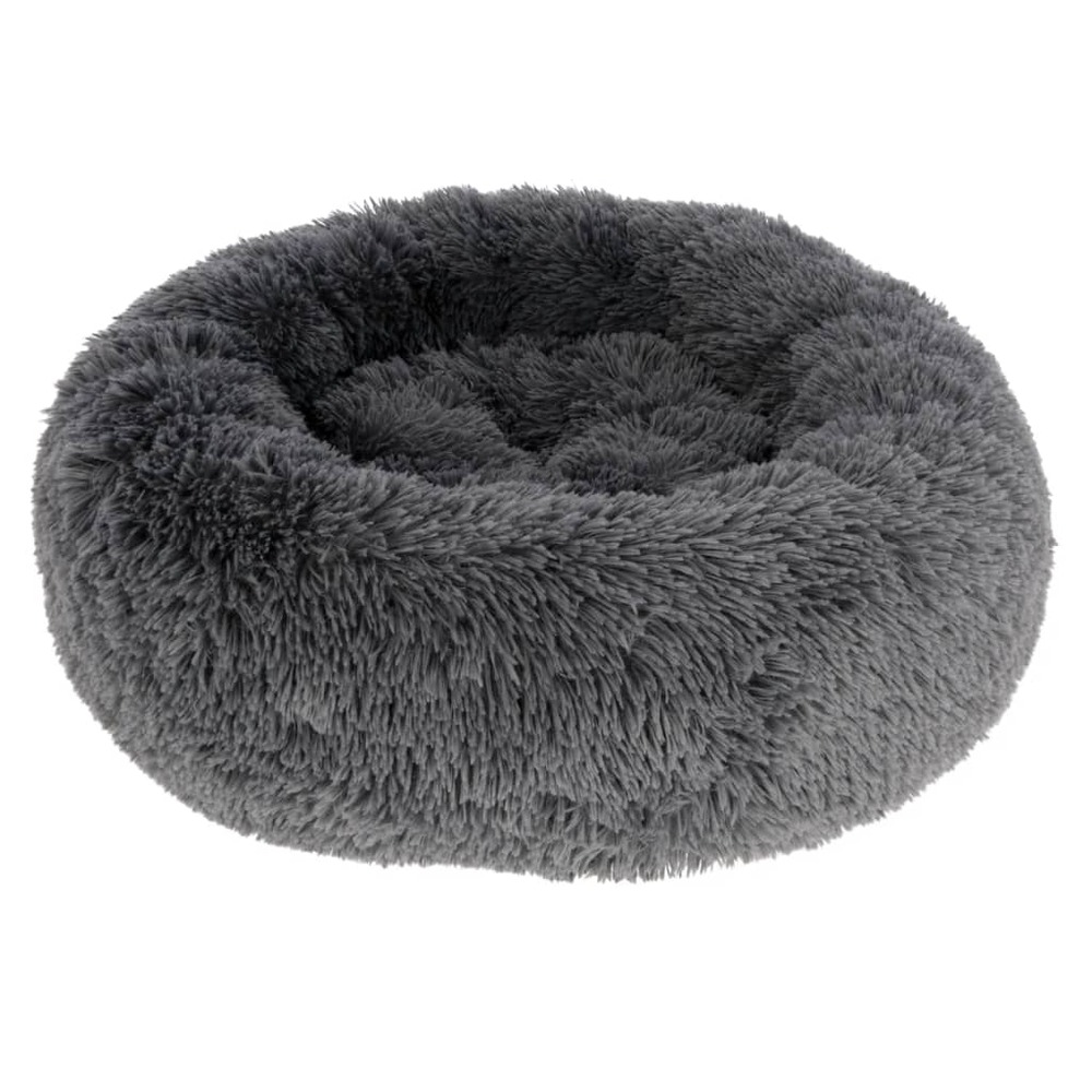 Lit douillet pour chien fluffy 18 cm gris