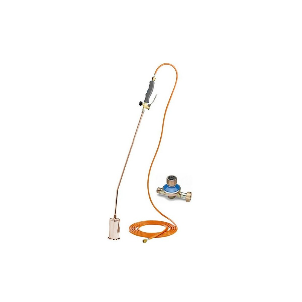 Desherbeur à gaz propane professionnel kemper tuyau 5 m bruleur 60 mm