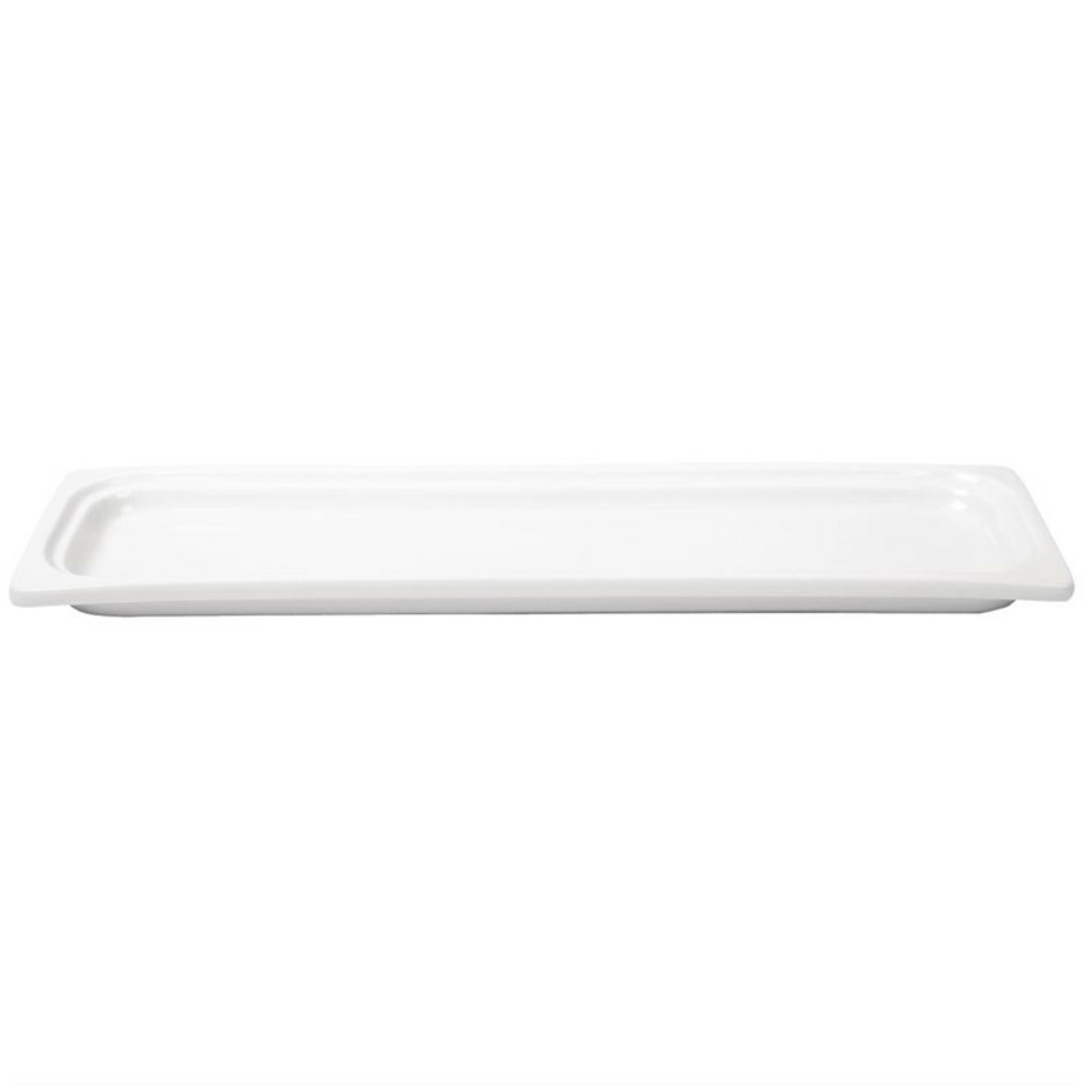 Plat blanc gn 2/4 whiteware 30 mm - olympia
