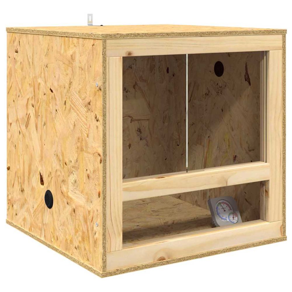 Terrarium marron 50 x 50 x 50 cm osb