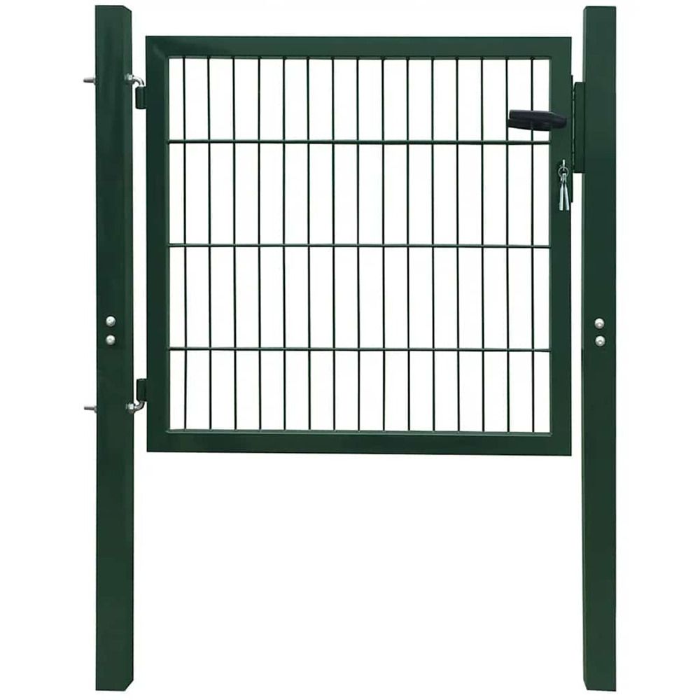 PORTILLON ACIER VERT 106 X 150-(864241)