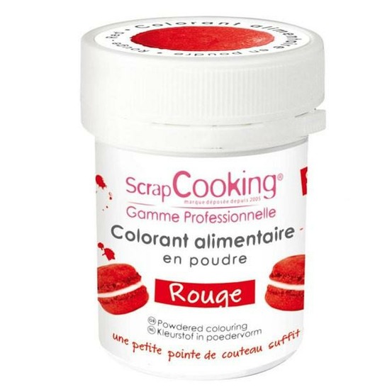 Colorant alimentaire rouge