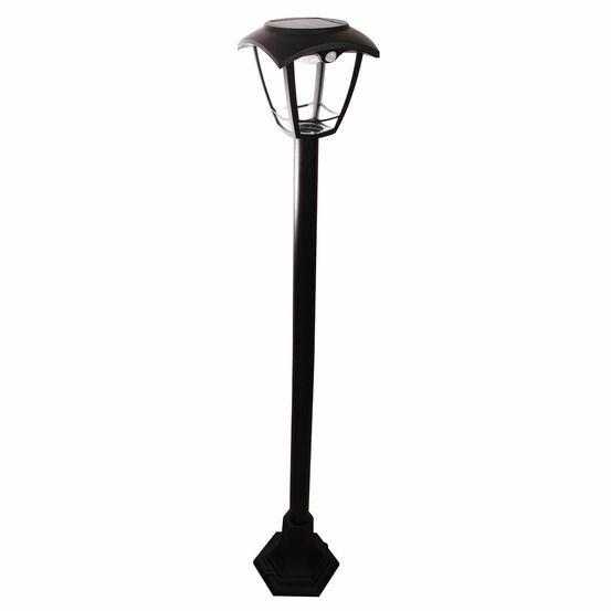 Lampadaire solaire lumax tall sensor h112cm