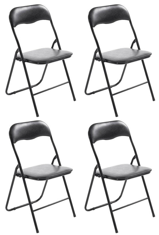 Lot de 4 chaises pliantes félix