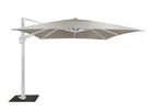 Parasol déporté elios sunbrella® orientable alu/sunbrella - blanc/birch 101