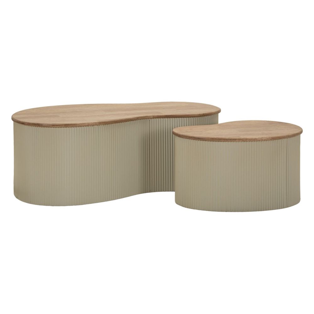 Lot de 2 tables basses 