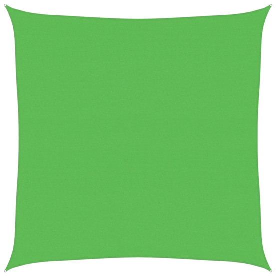 Voile d'ombrage 160 g/m² vert clair 4,5x4,5 m pehd