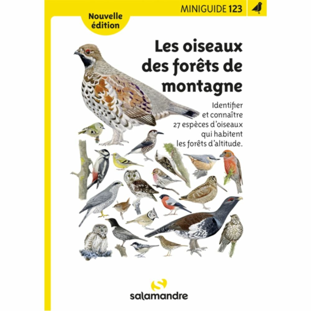 Miniguide 123 - oiseaux des forêts de montagne