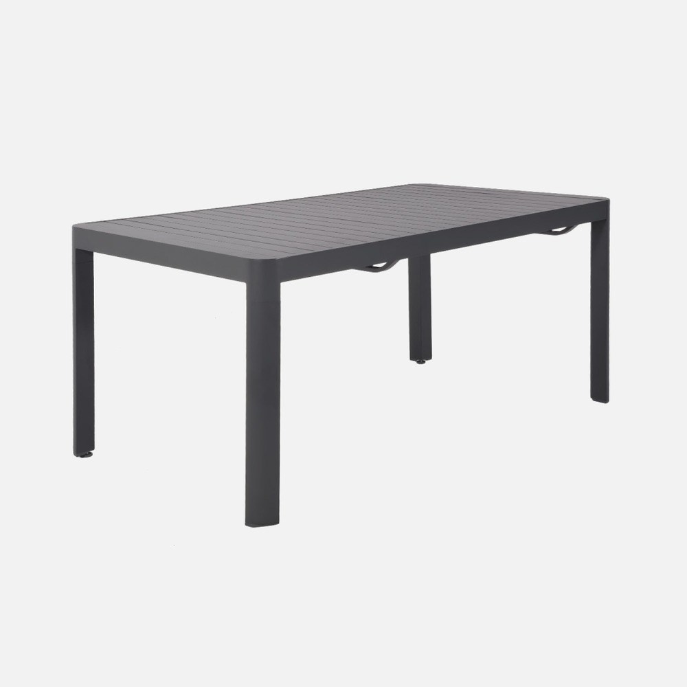 Table de jardin extensible aluminium 6-10 places - lunea