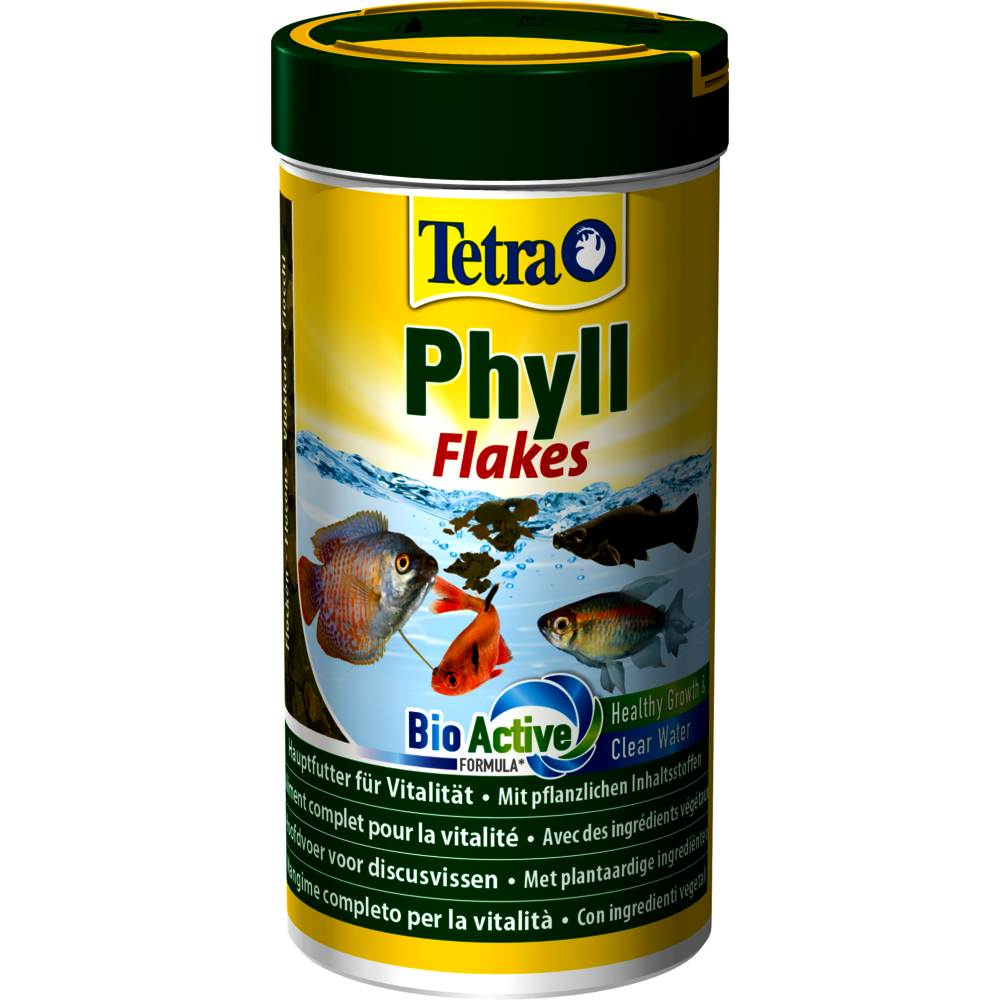 Phyll flakes, melange flocon pour poissons d'ornement 20g/100ml