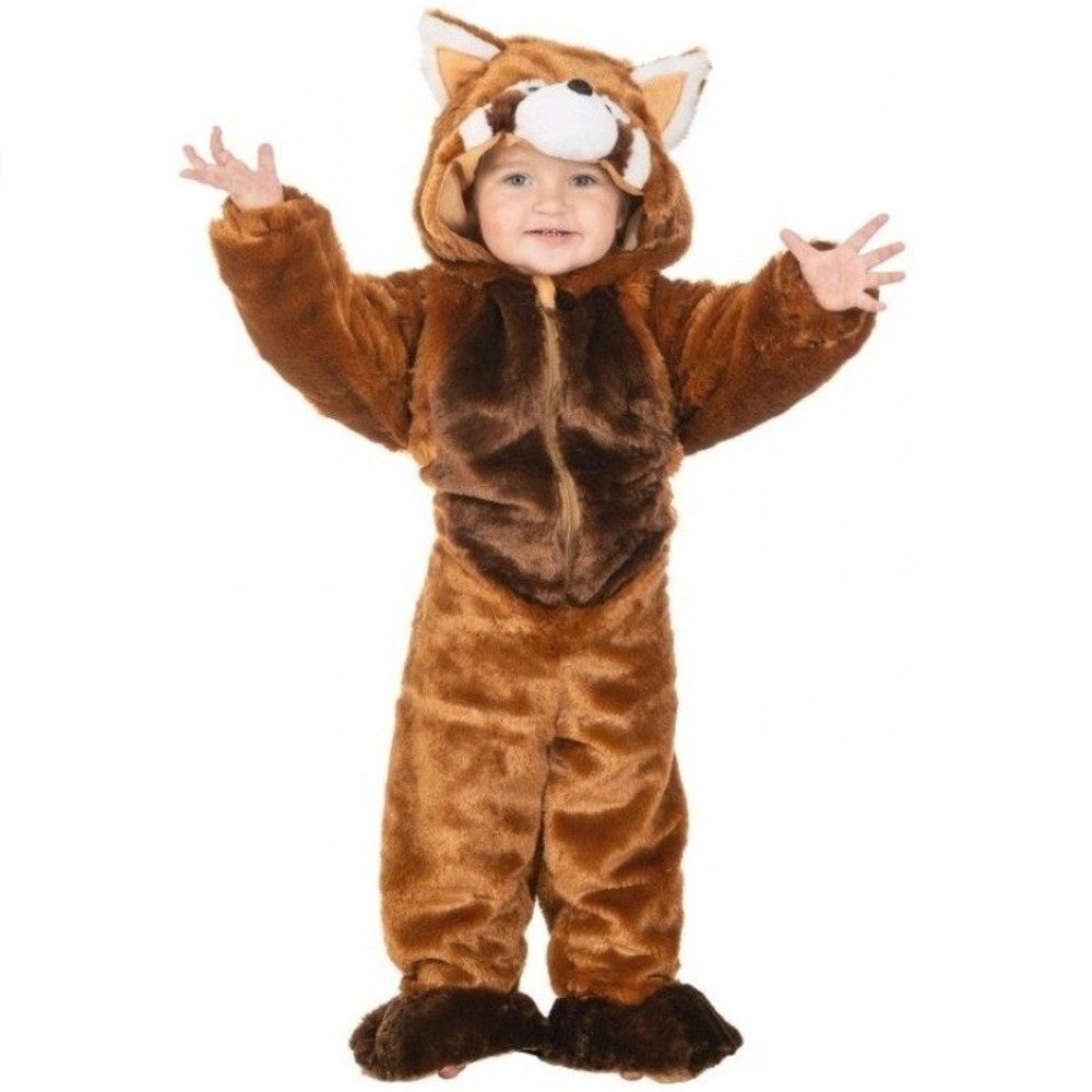 Déguisement bébé panda roux 24-36 mois