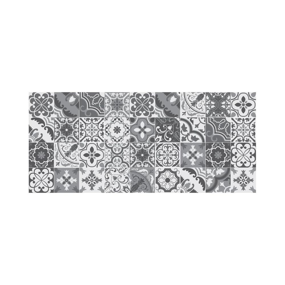 Tapis décoratif en vinyle 50 x 112 cm