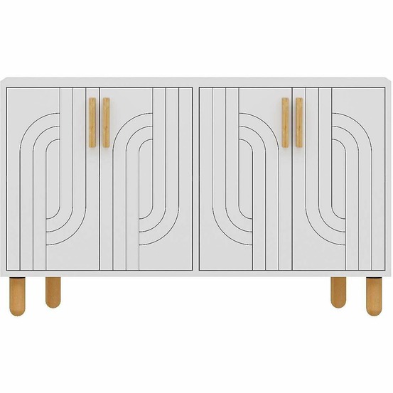 Buffet 4 portes en aggloméré rodney