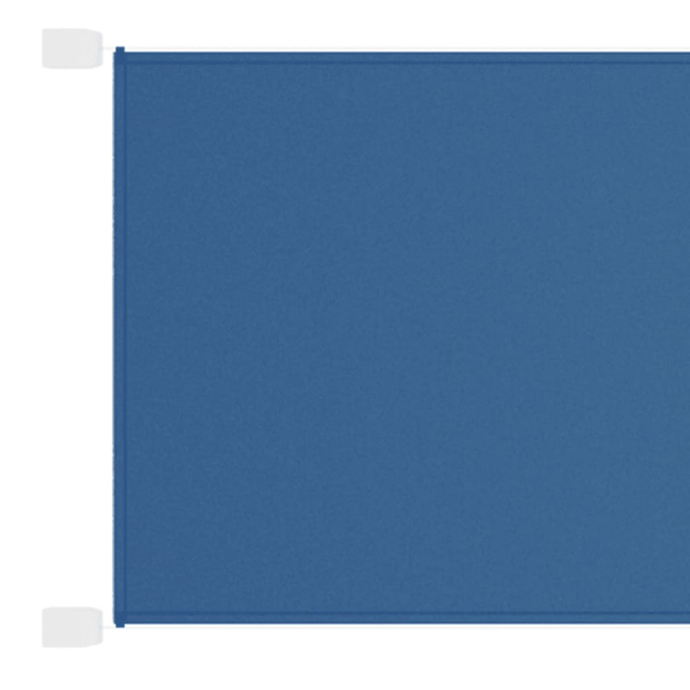 Auvent vertical bleu 60x270 cm tissu oxford