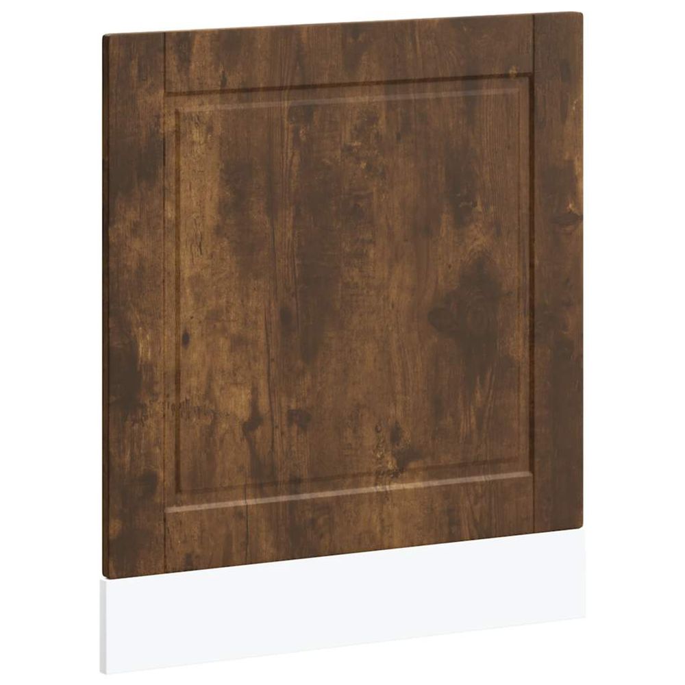 Panneau de lave-vaisselle porto chêne fumé 60x1,5x57 cm