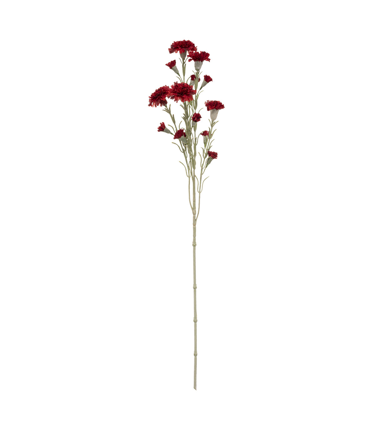 Fleur artificielle tige œillet h 68 cm