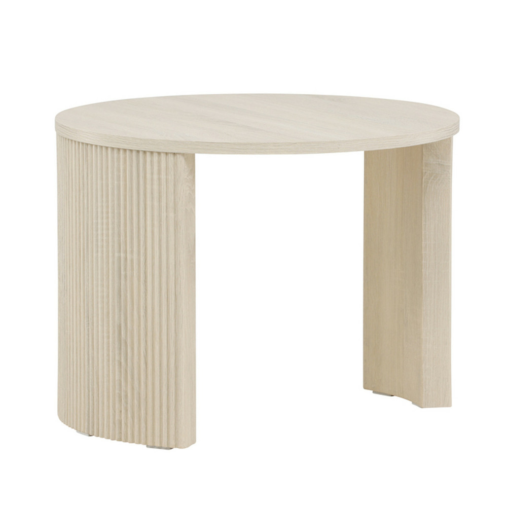 Table basse nervurée 