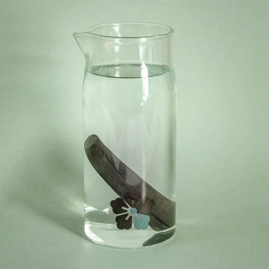 Carafe 1l + binchotan