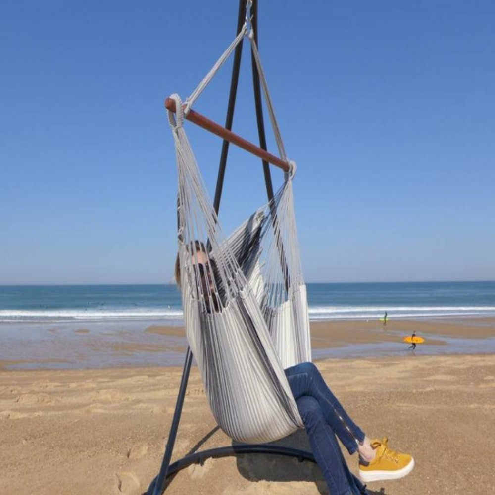 Chaise hamac xxl mariposita 3 gris