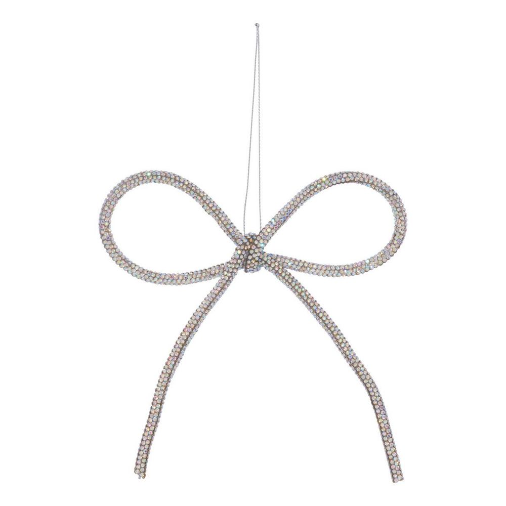 Sdn metal noeud strass 14cm