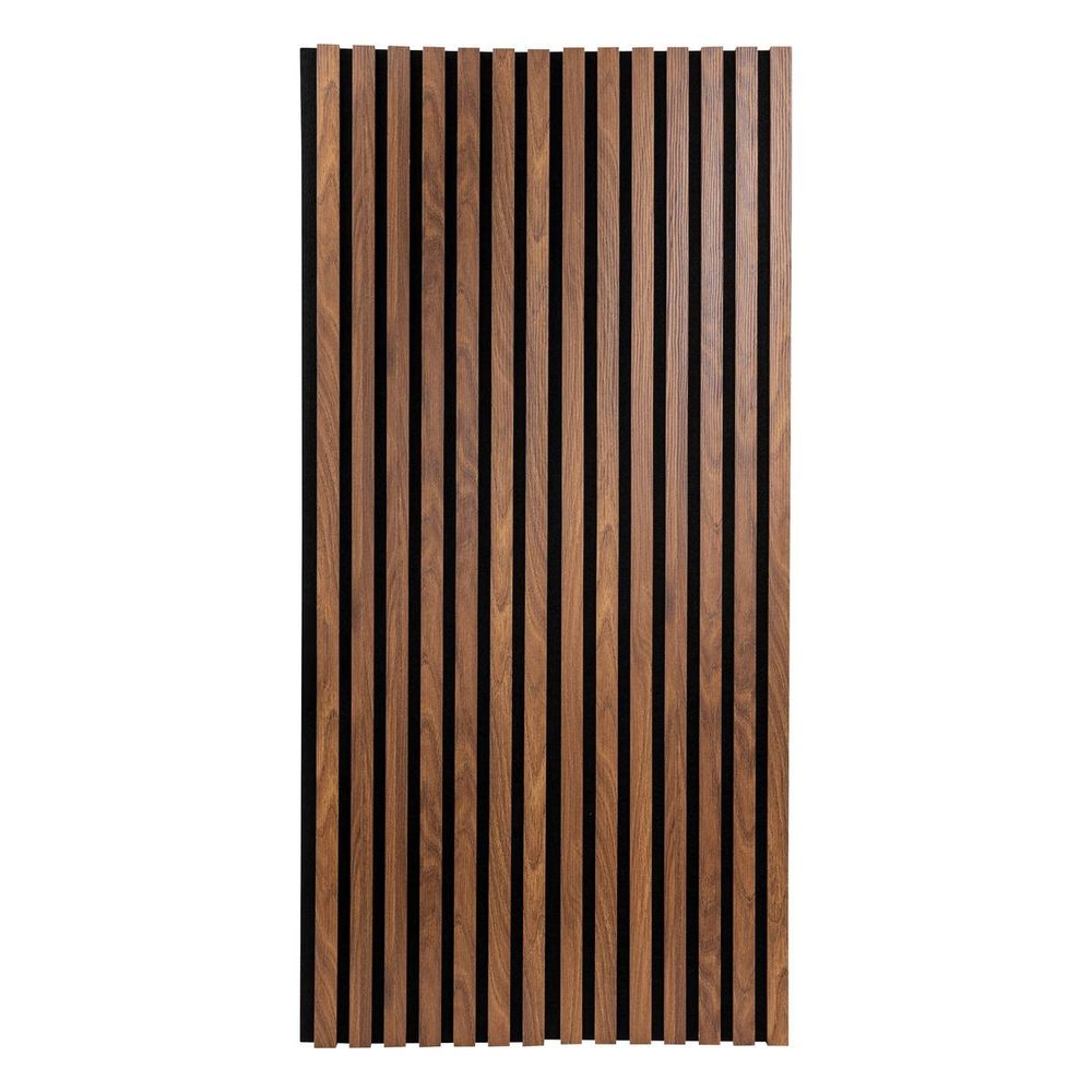 Panneau décoratif mural colva bois foncé 120x60cm
