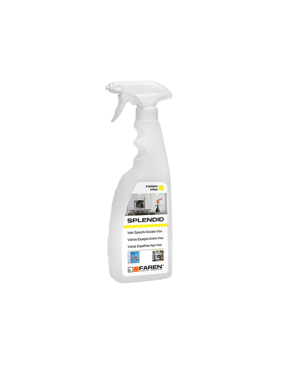 Nettoyant verre et acier oxydable splendid faren 750ml - faren