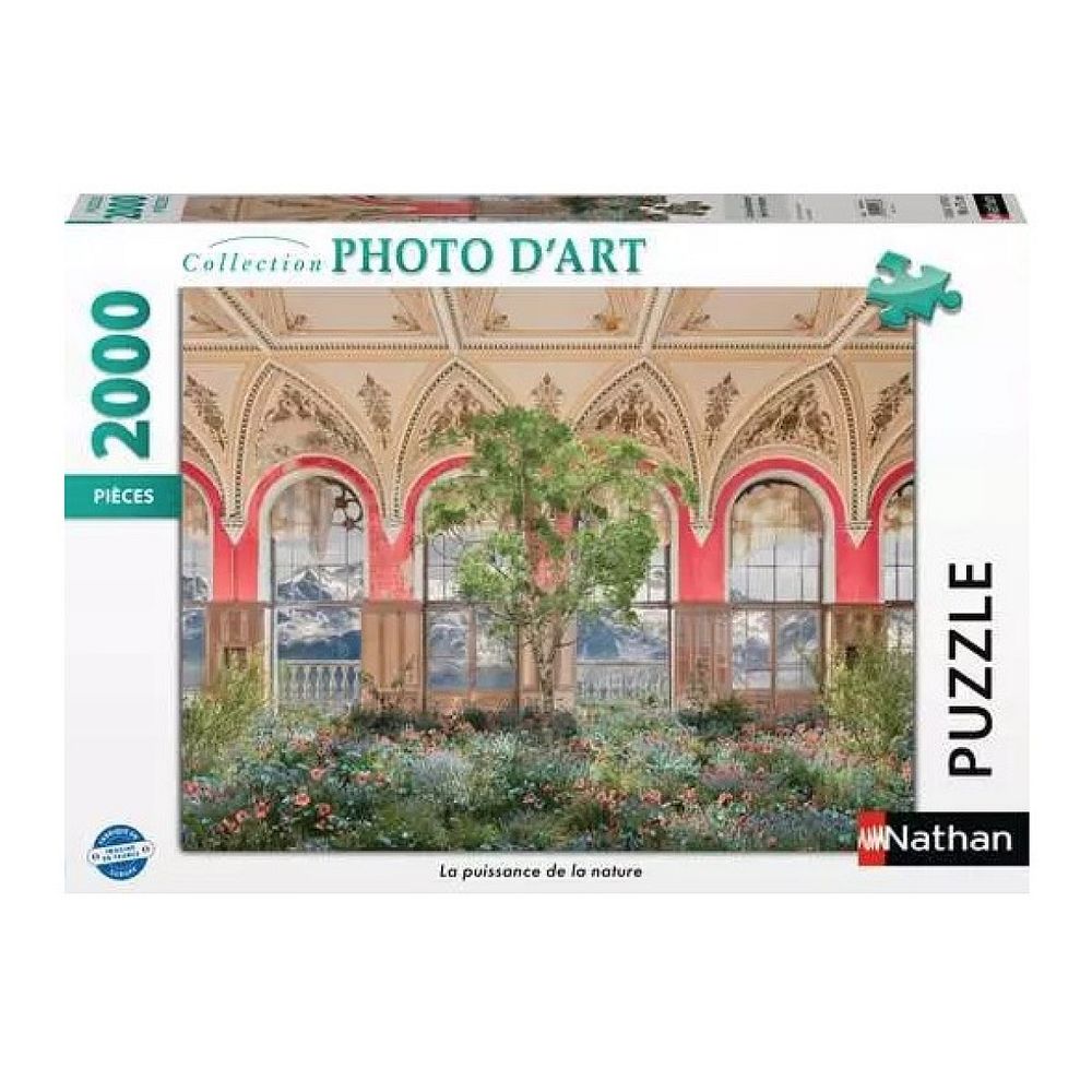 Nathan puzzle 2000 p la puissance de la nature