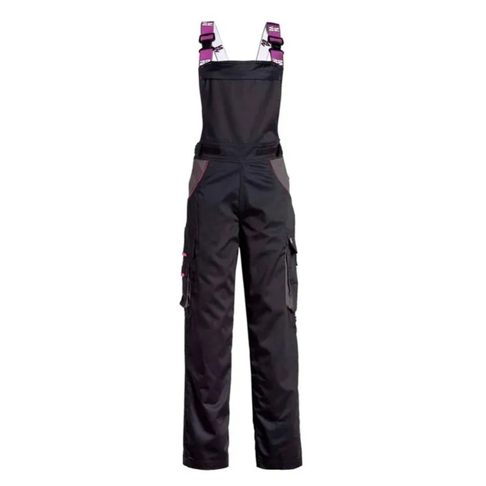 Salopette de travail noir edith gris, taille xl