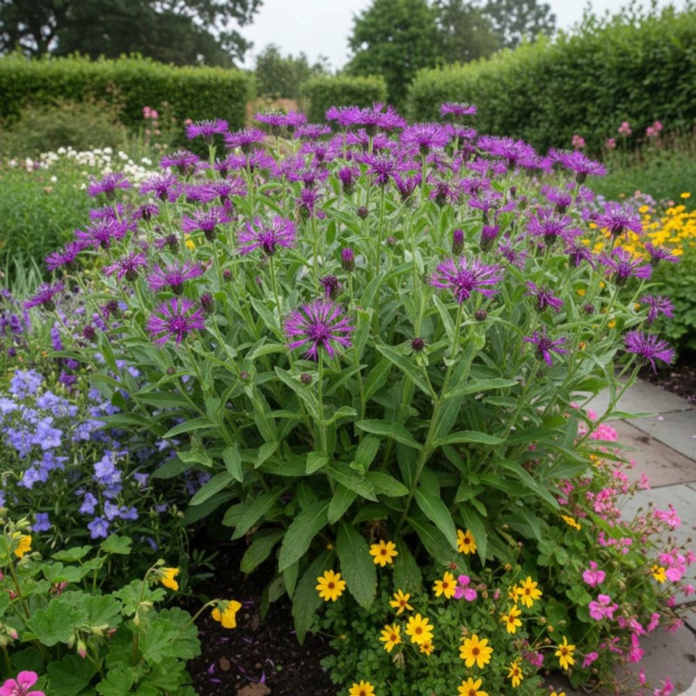 Centaurée des montagnes amethyst dream®, bleuet des montagnes lot de 9 godets