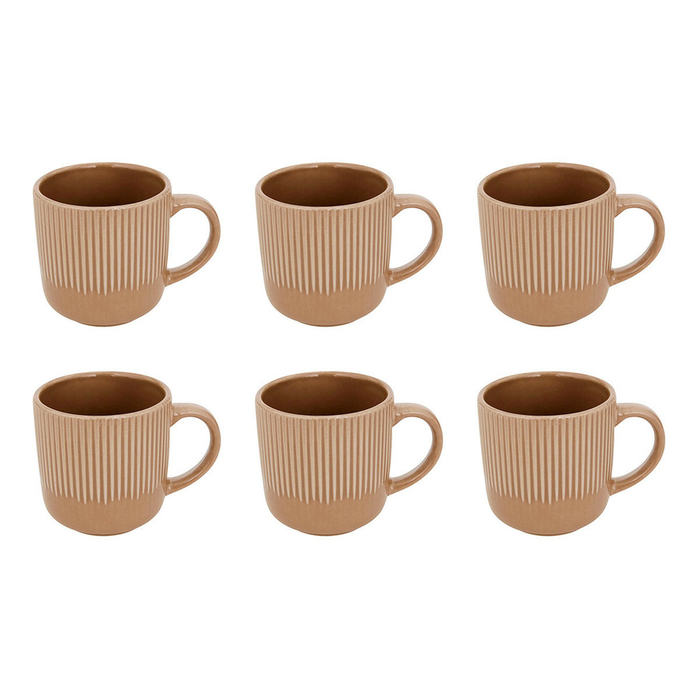 Lot de 6 mugs en céramique 
